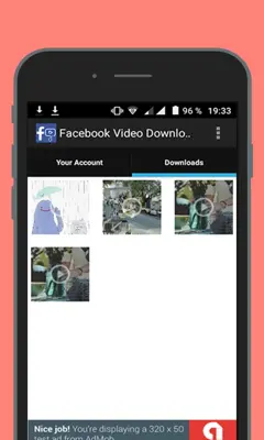 Facebook Downloader New 2017 android App screenshot 0