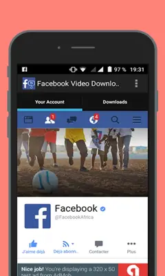 Facebook Downloader New 2017 android App screenshot 4